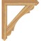 Ekena Millwork Olympic Arts & Crafts Rough Sawn Bracket, Western Red Cedar, 6"W x 44"D x 48"H BKT06X44X48OLY03RWR - alternate 2